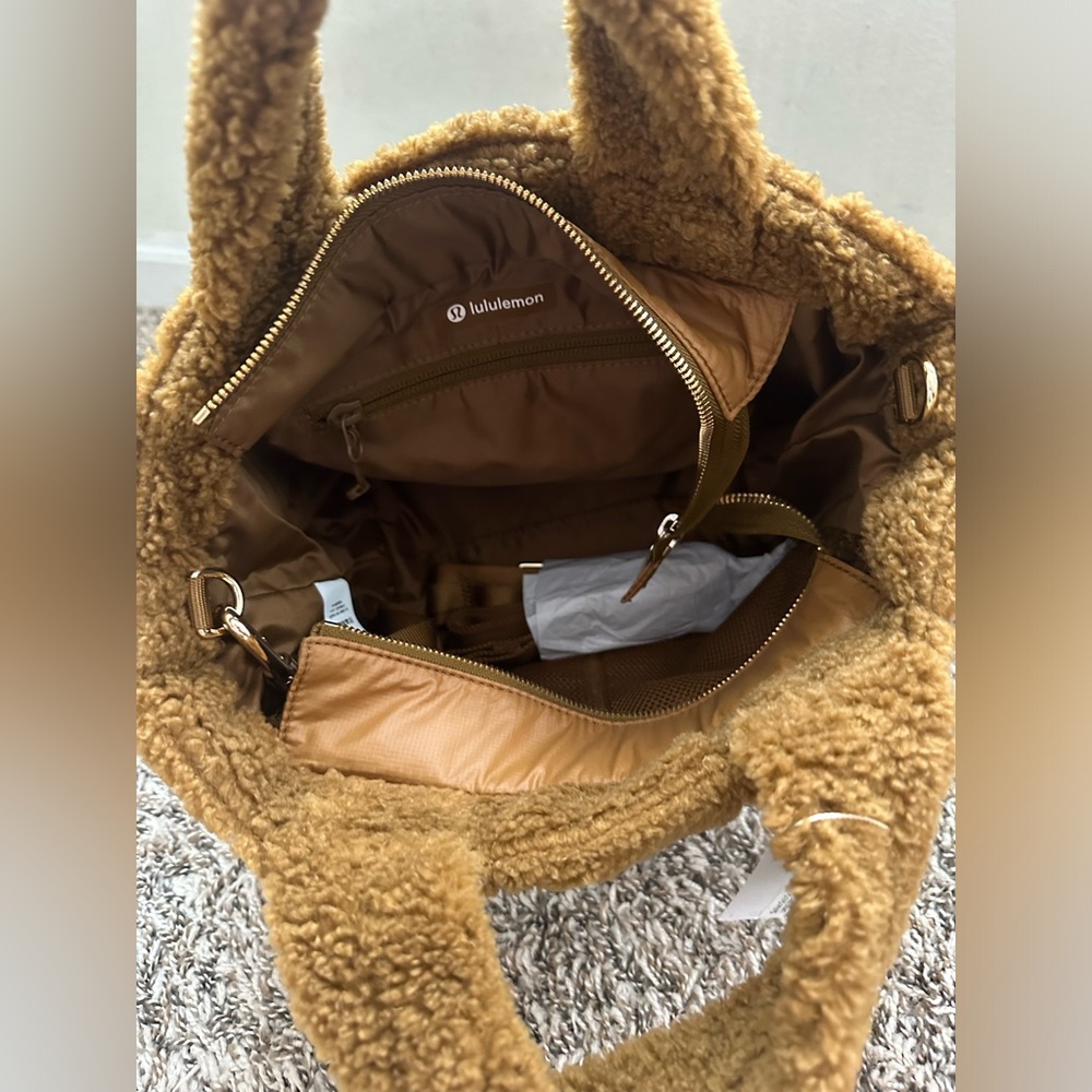Brand new lululemon brown bag